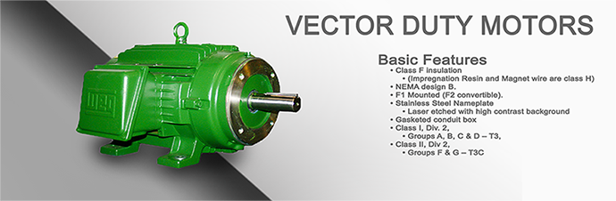 Vector Duty Motor Product Page